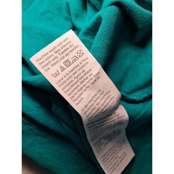 J.Crew Knot Front Tank Top Green Cotton Polyester Stretch Relaxed Fit Size XXS - Picture 9 of 9